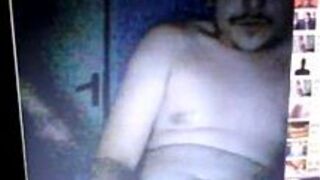 cuckold showing his wife on webcam - porn video