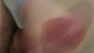 eagerly groping my penis - porn video