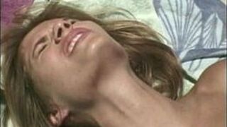 Horny slut gets deep poked near pool - porn video