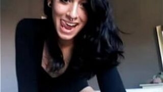 Gorgeous Shemale on webcam - porn video