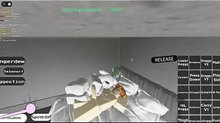 ROBLOX HANDJOB AND BLOWJOB - porn video